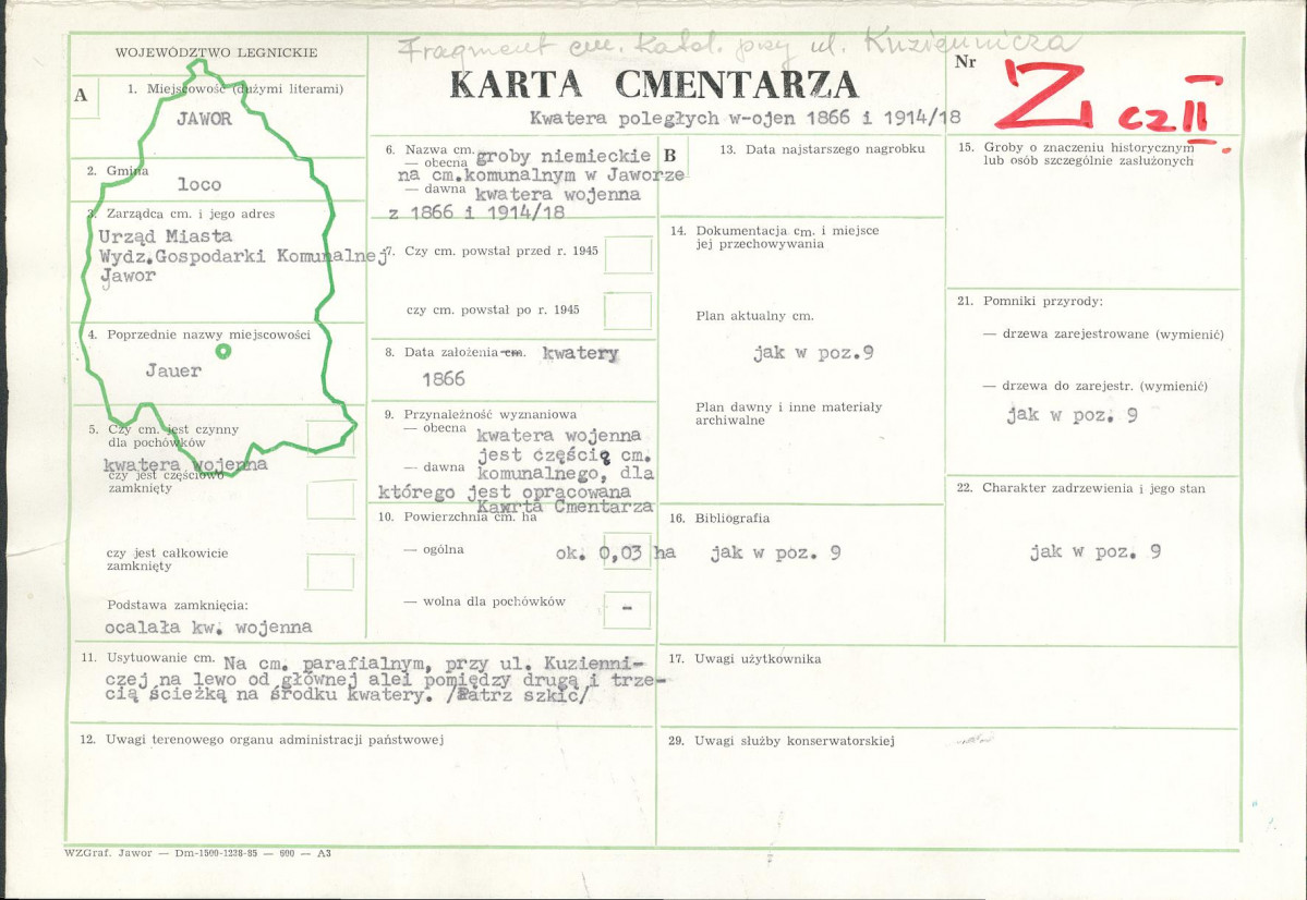 Karta cmentarza, skan nr 1