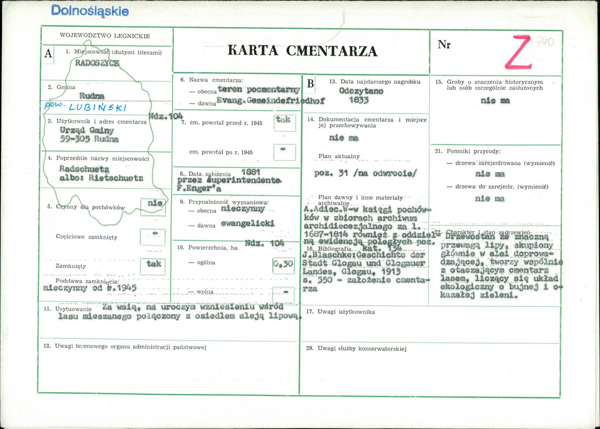 Karta cmentarza, skan nr 1