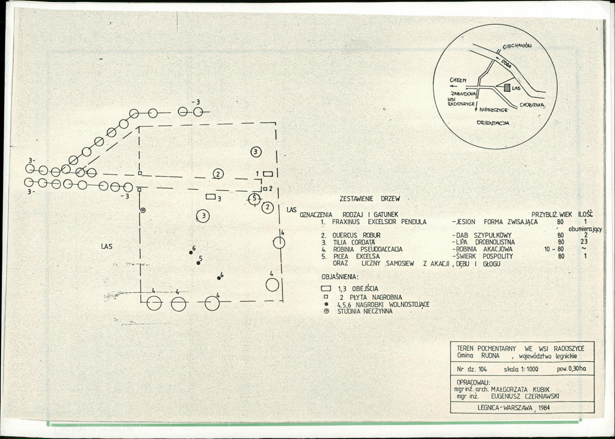 Karta cmentarza, skan nr 3