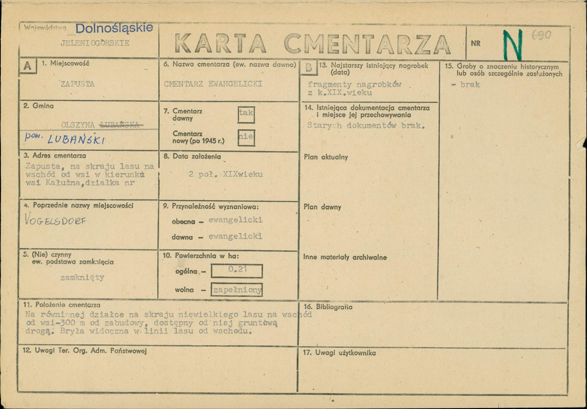 Karta cmentarza, skan nr 1