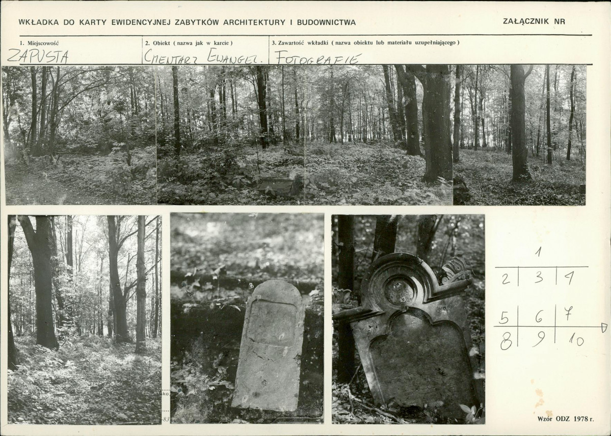 Karta cmentarza, skan nr 5
