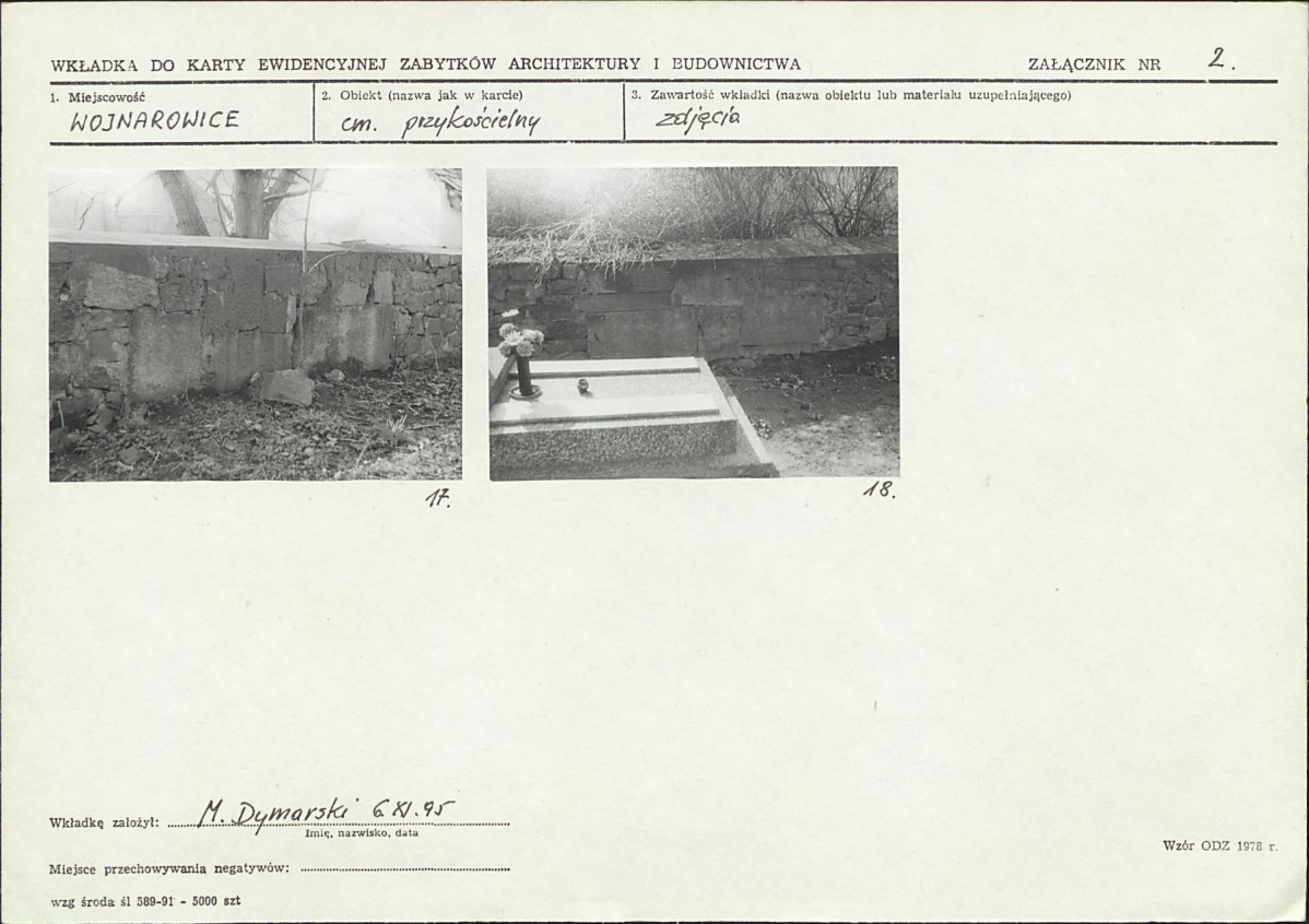 Karta cmentarza, skan nr 9