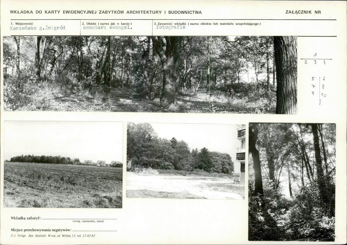 Karta cmentarza, skan nr 5