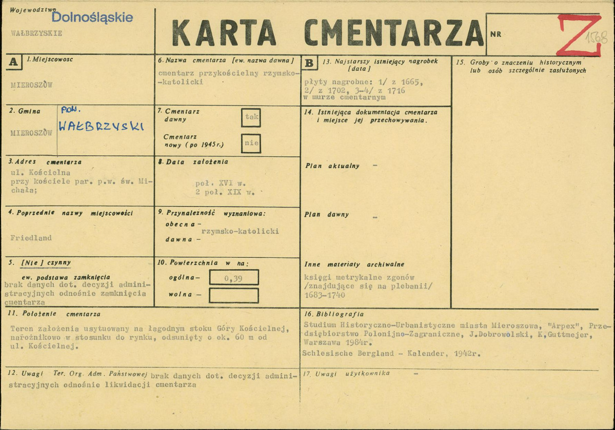 Karta cmentarza, skan nr 1