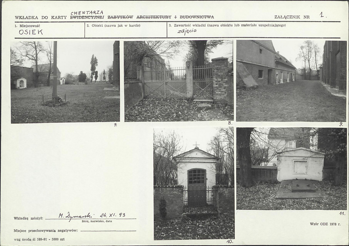 Karta cmentarza, skan nr 6