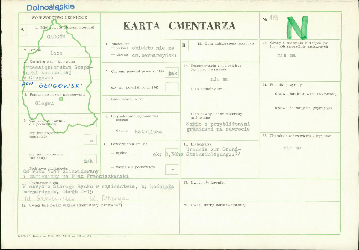 Karta cmentarza, skan nr 1