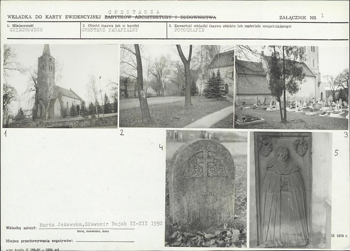 Karta cmentarza, skan nr 6