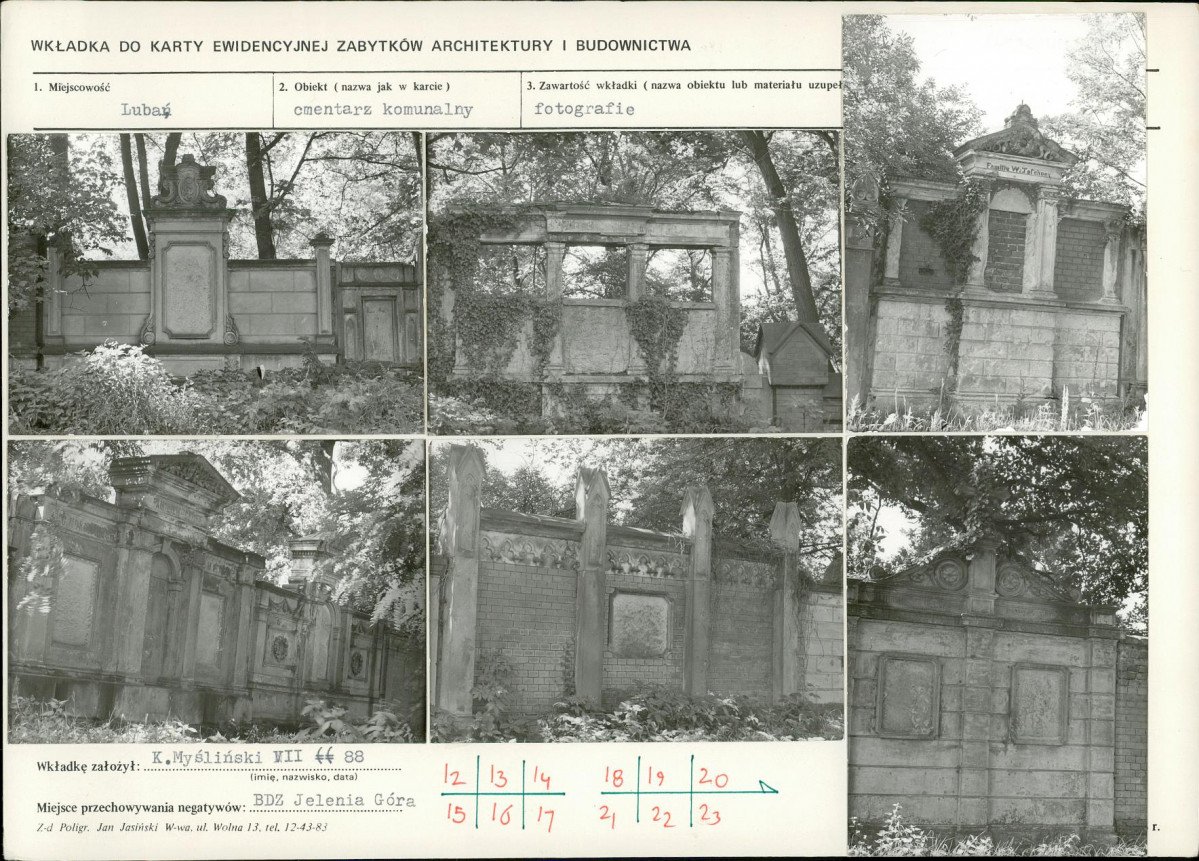 Karta cmentarza, skan nr 6