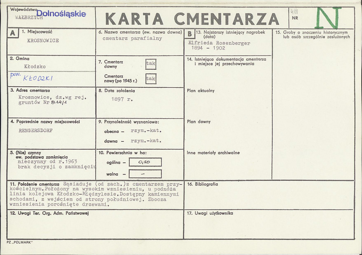 Karta cmentarza, skan nr 1