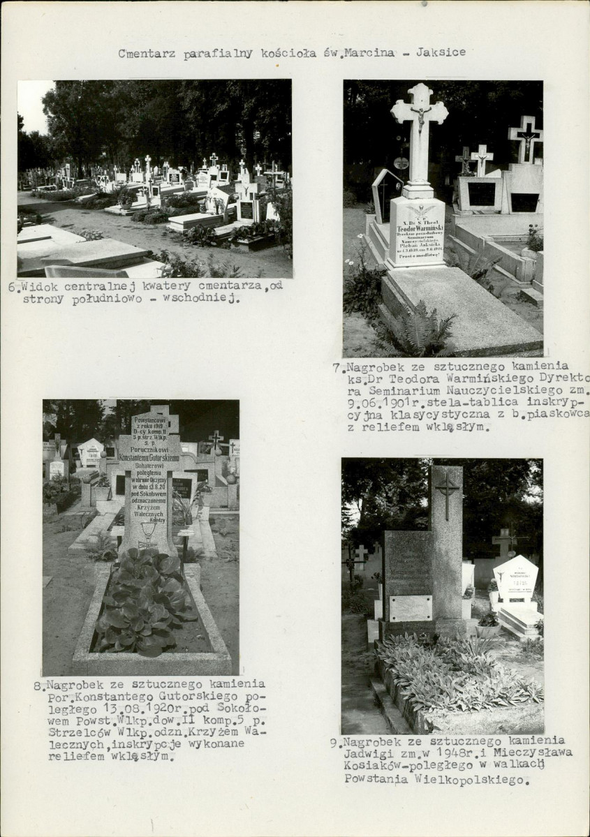Karta cmentarza, skan nr 5