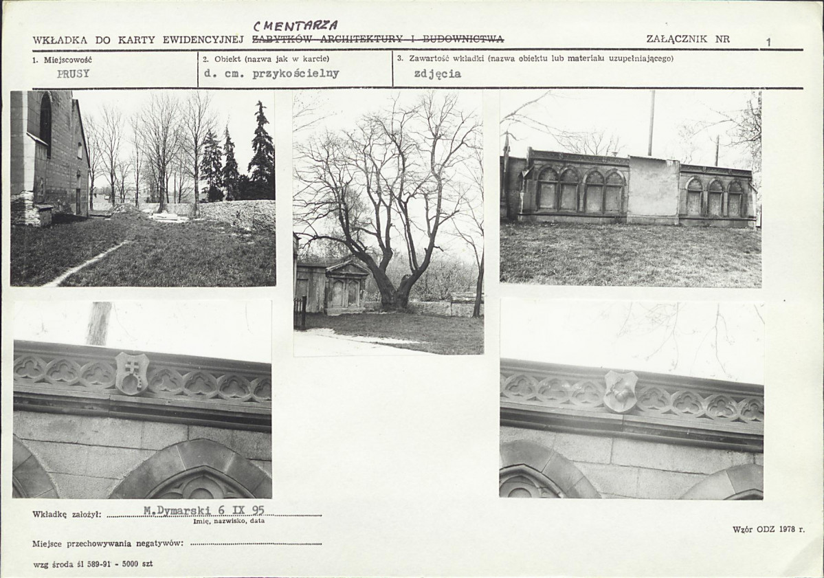 Karta cmentarza, skan nr 6