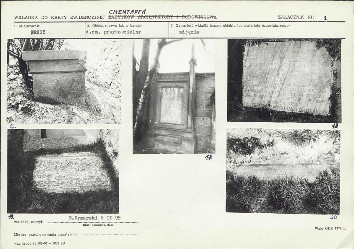 Karta cmentarza, skan nr 8