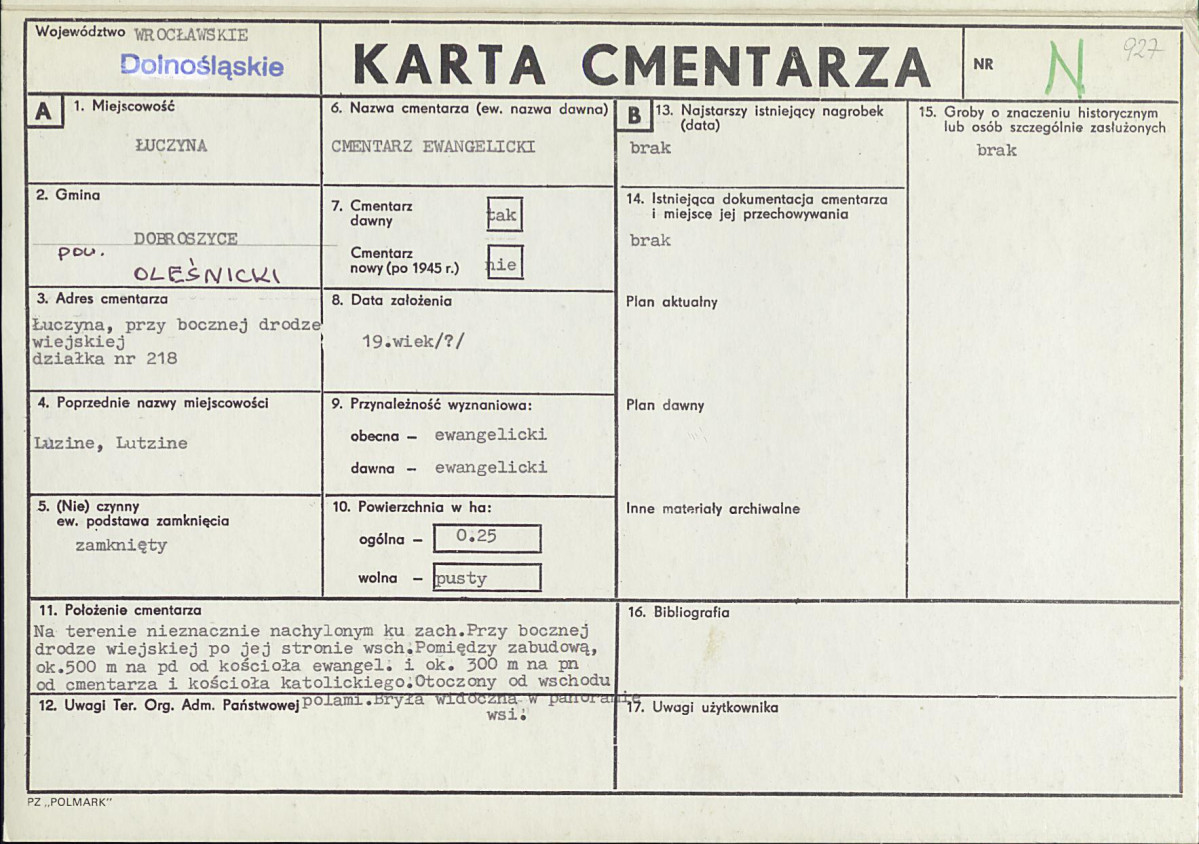 Karta cmentarza, skan nr 1