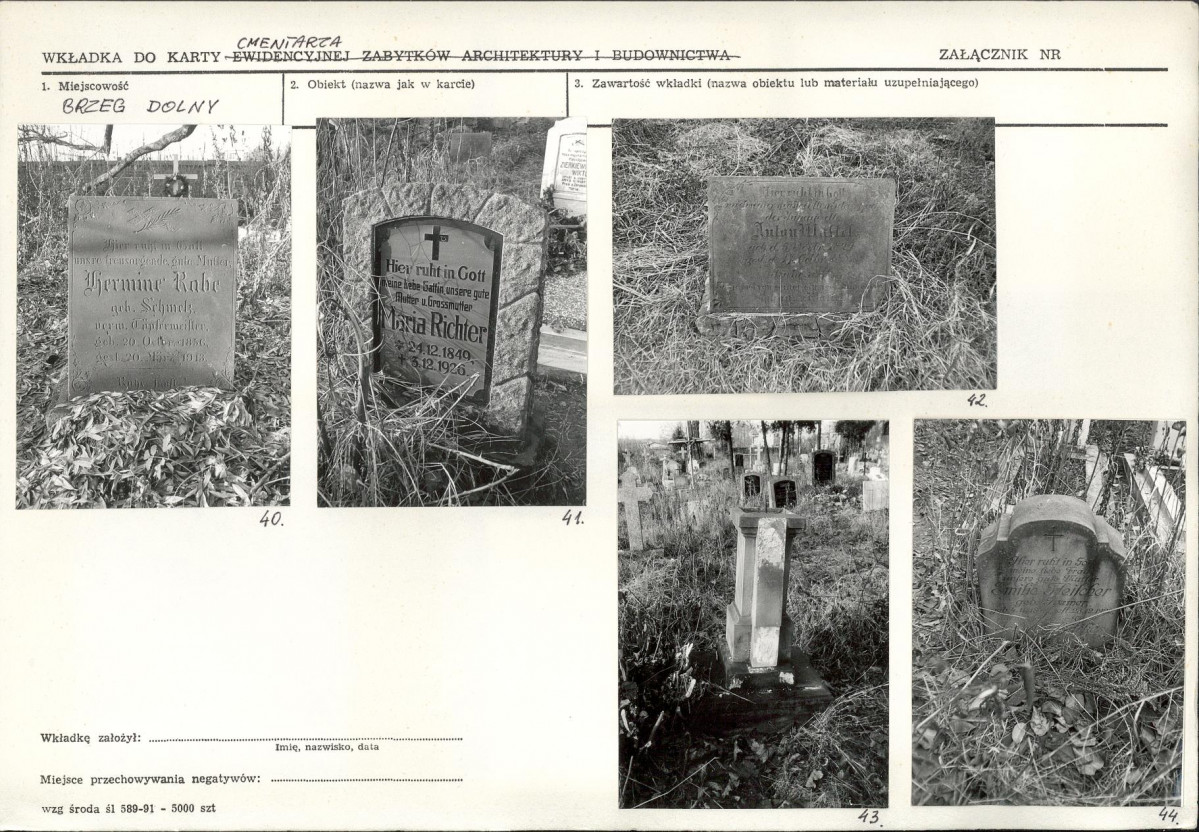 Karta cmentarza, skan nr 12