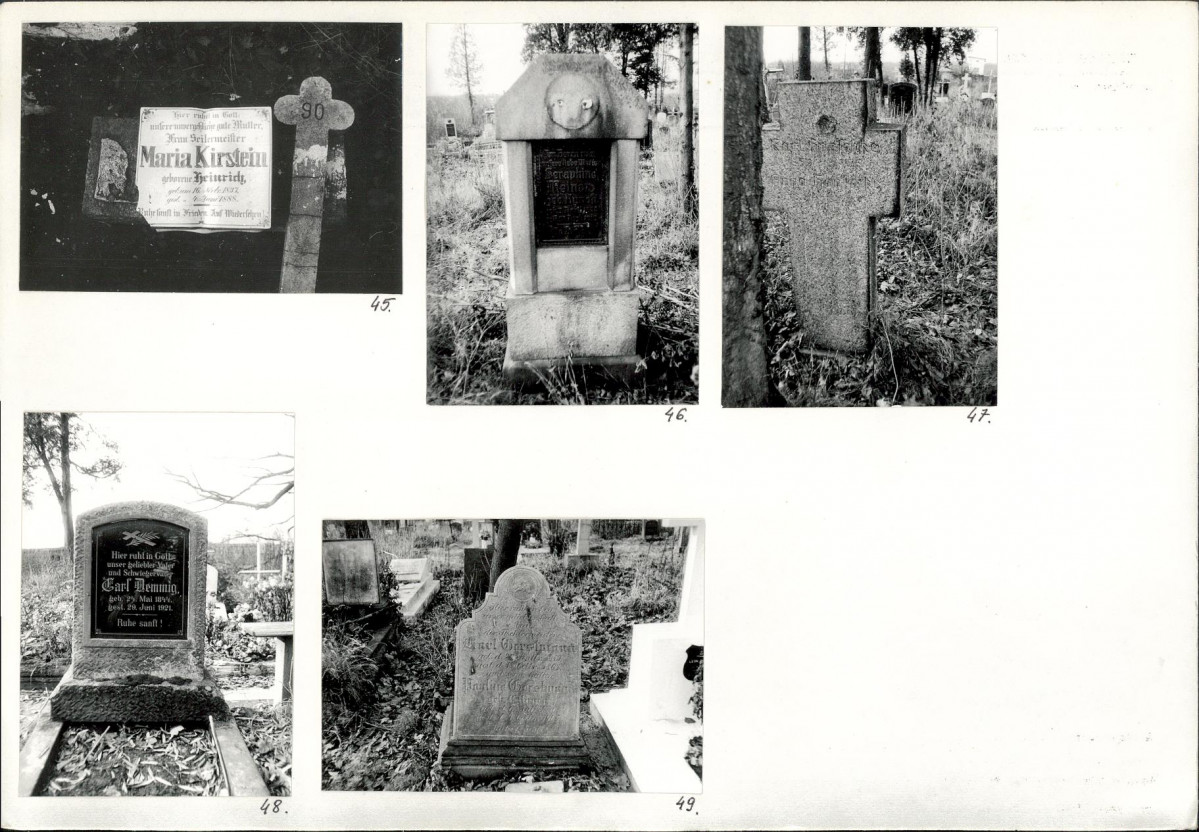 Karta cmentarza, skan nr 13