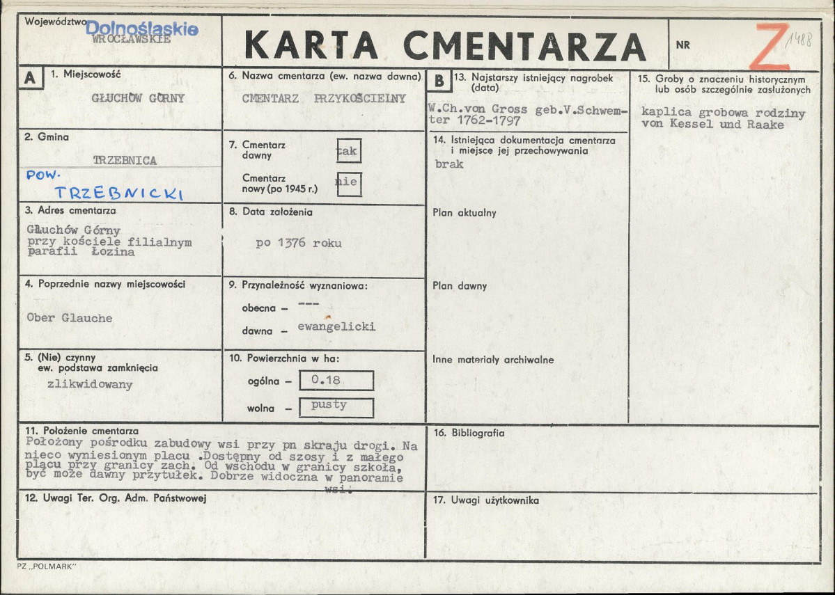 Karta cmentarza, skan nr 1