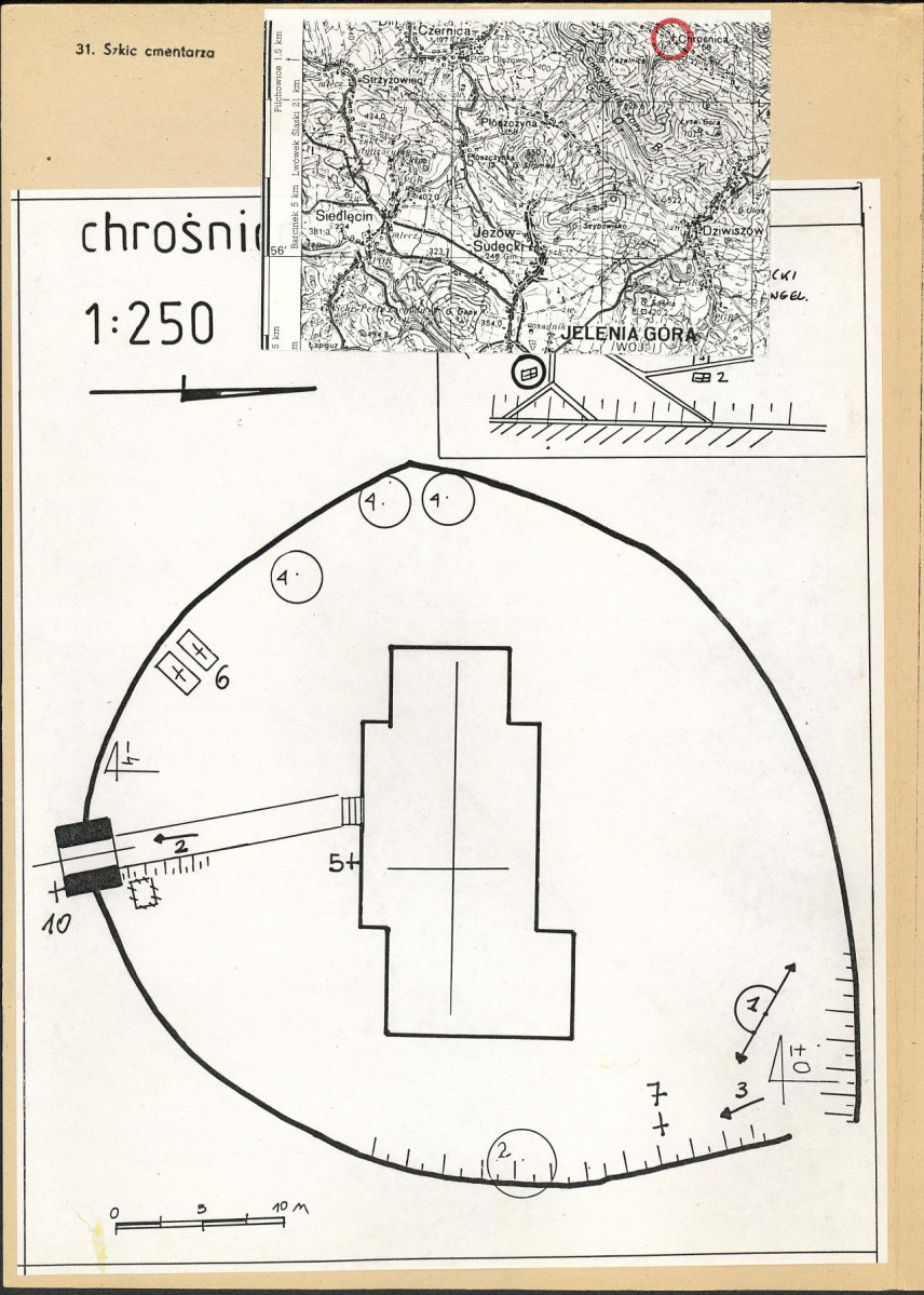 Karta cmentarza, skan nr 3