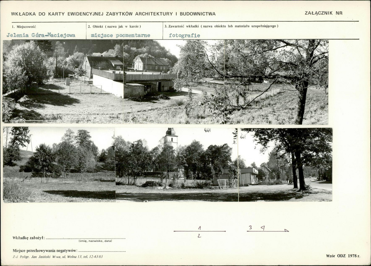 Karta cmentarza, skan nr 5