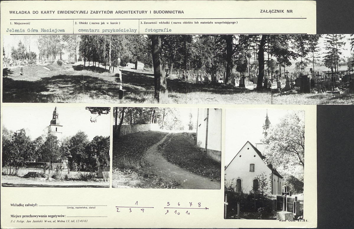Karta cmentarza, skan nr 5