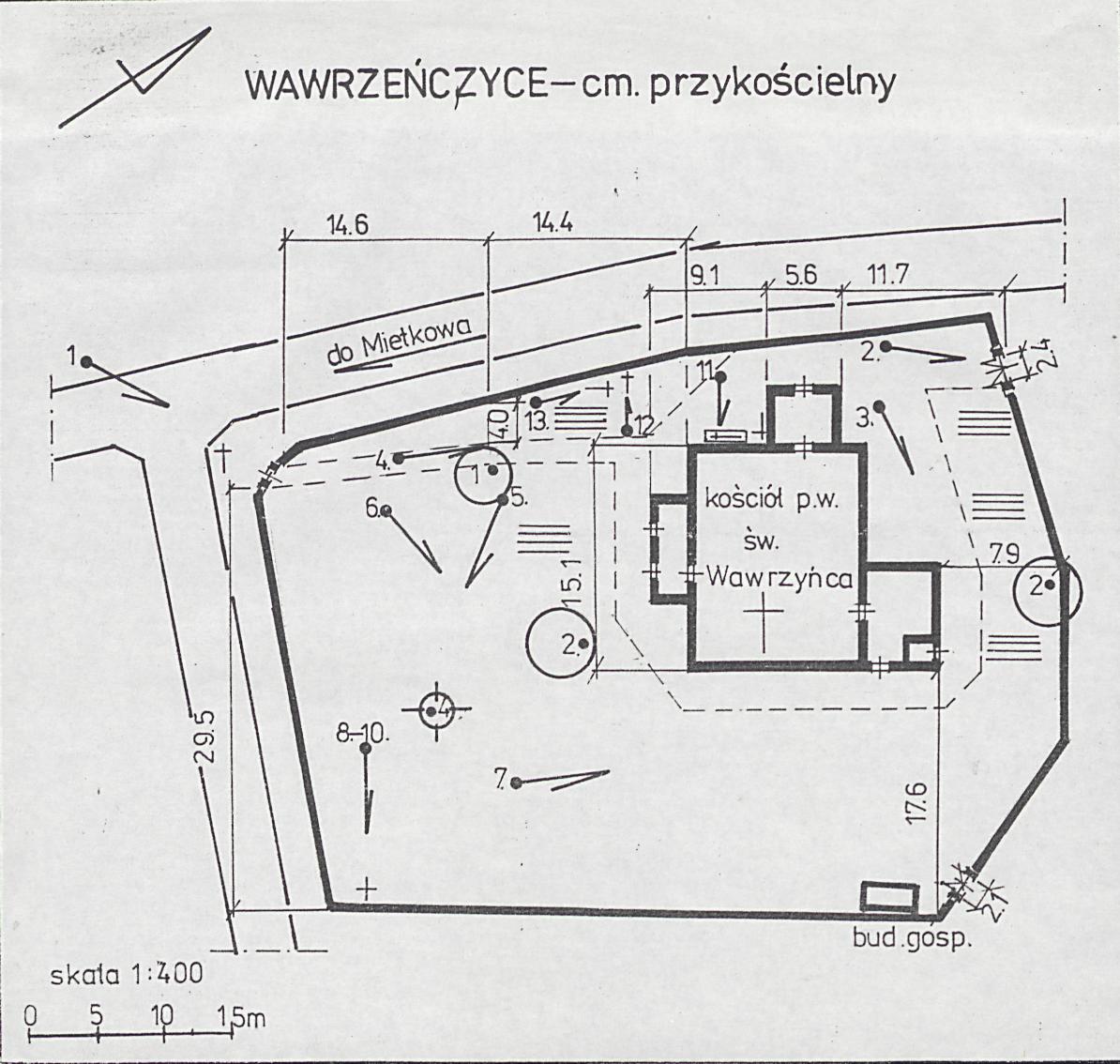 Karta cmentarza, skan nr 3