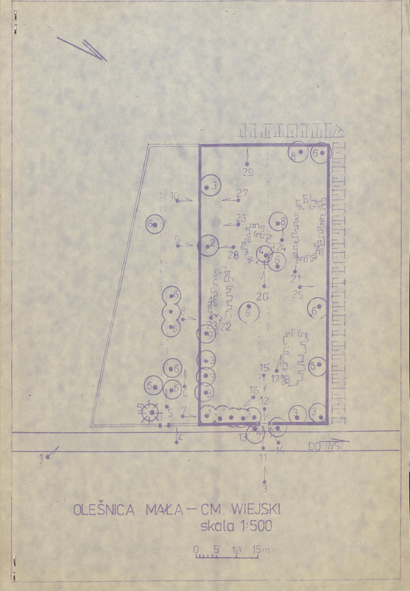Karta cmentarza, skan nr 3