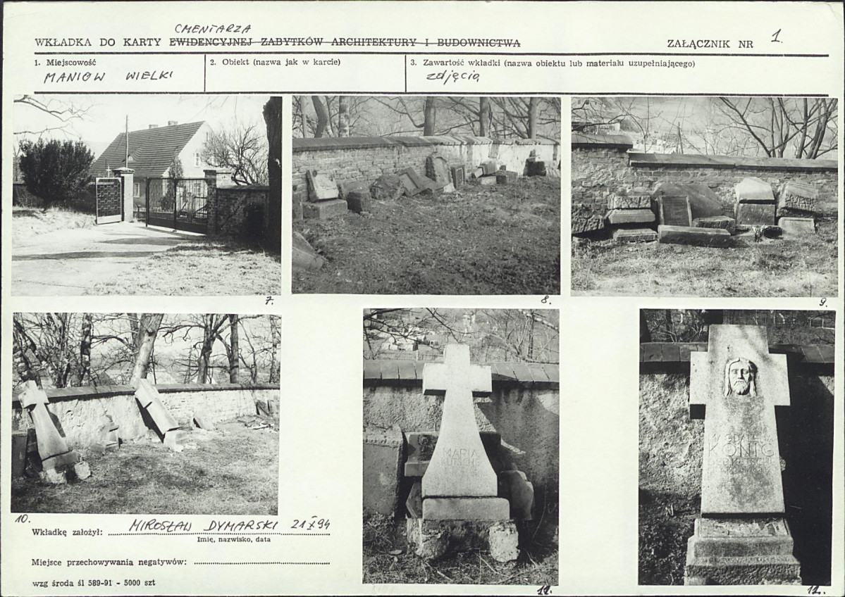 Karta cmentarza, skan nr 7