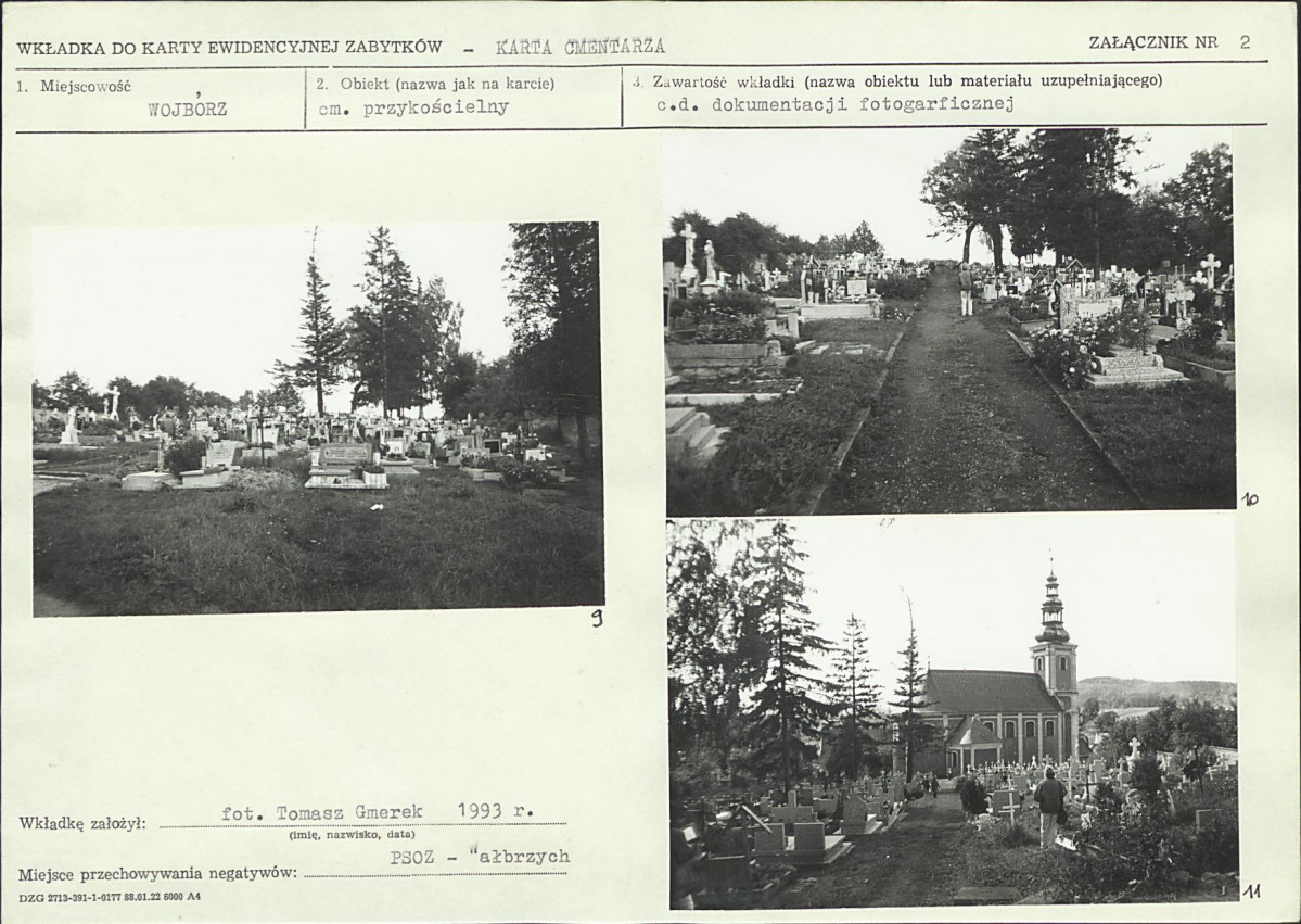 Karta cmentarza, skan nr 8