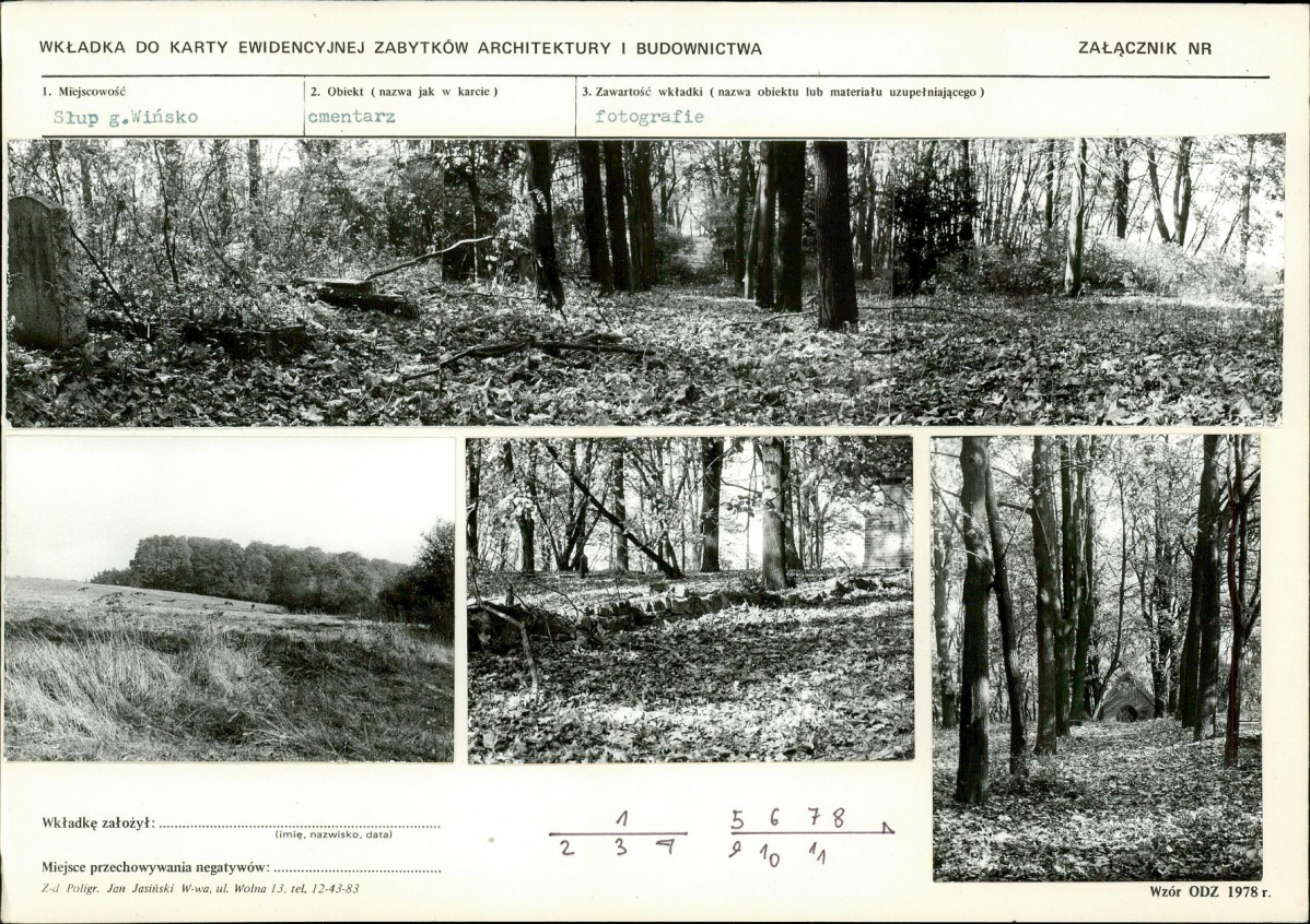 Karta cmentarza, skan nr 5