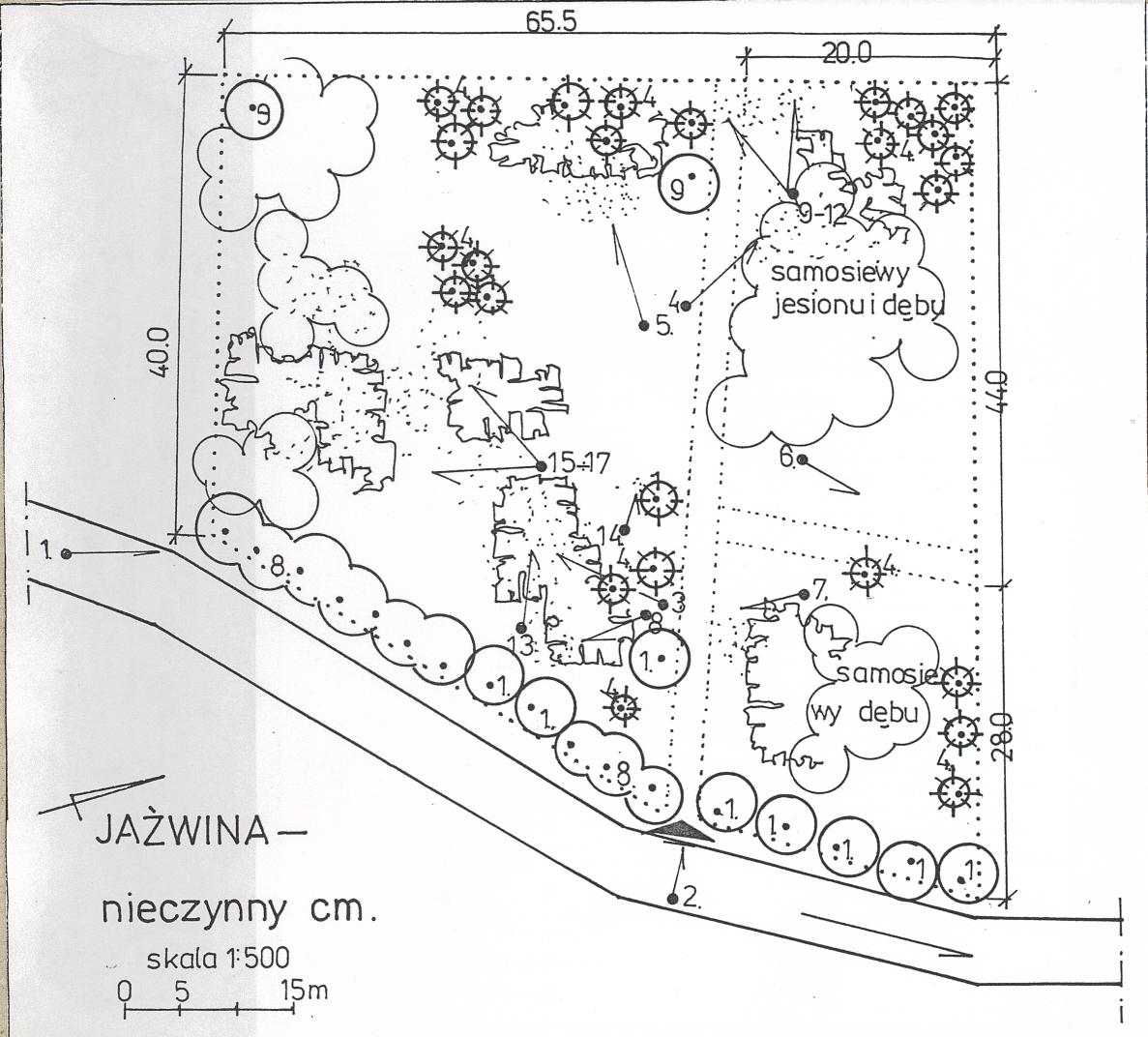 Karta cmentarza, skan nr 3