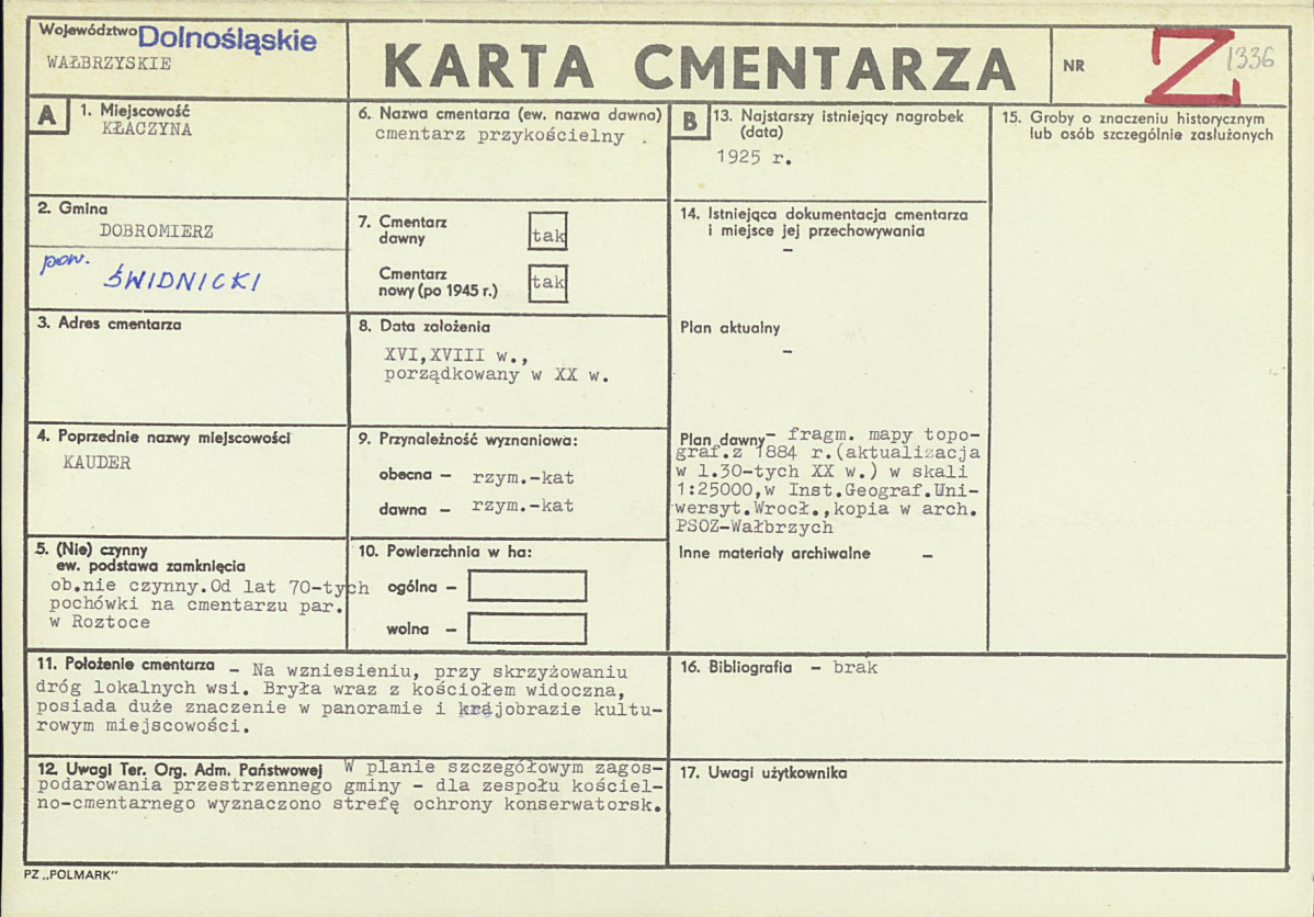 Karta cmentarza, skan nr 1