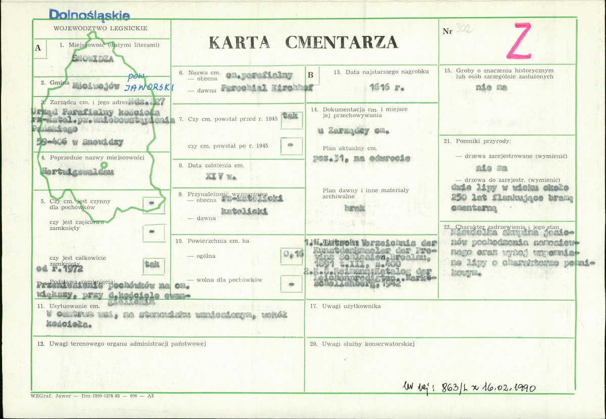 Karta cmentarza, skan nr 1