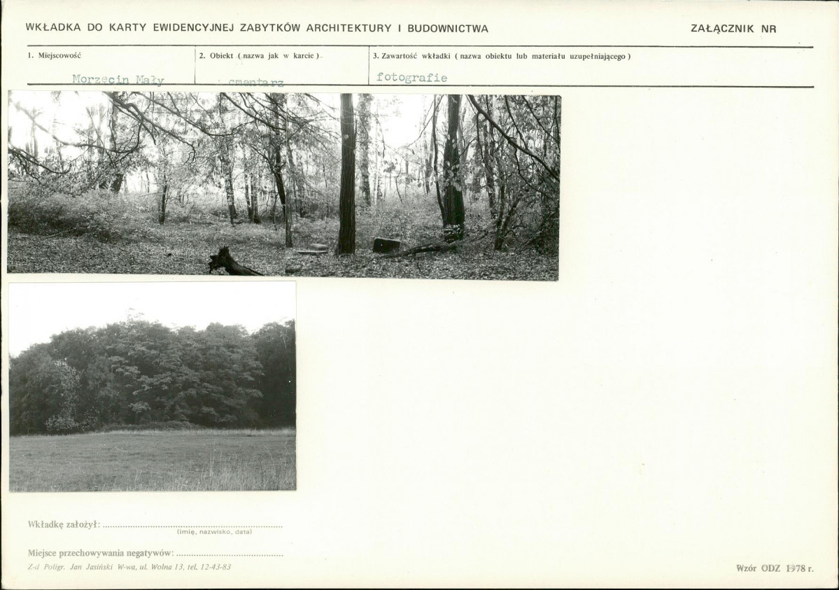 Karta cmentarza, skan nr 5