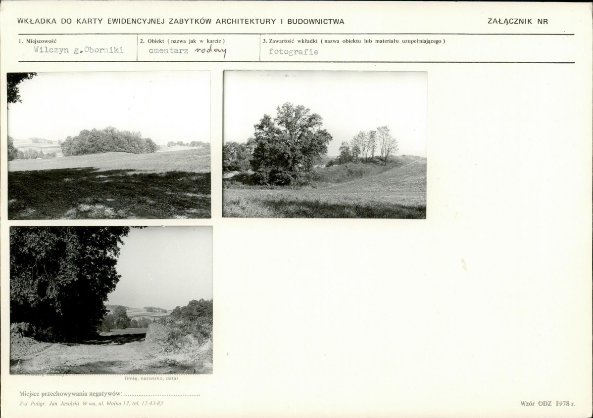Karta cmentarza, skan nr 5