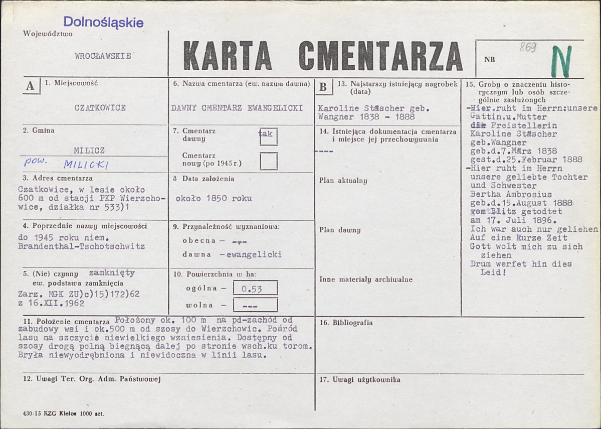 Karta cmentarza, skan nr 1