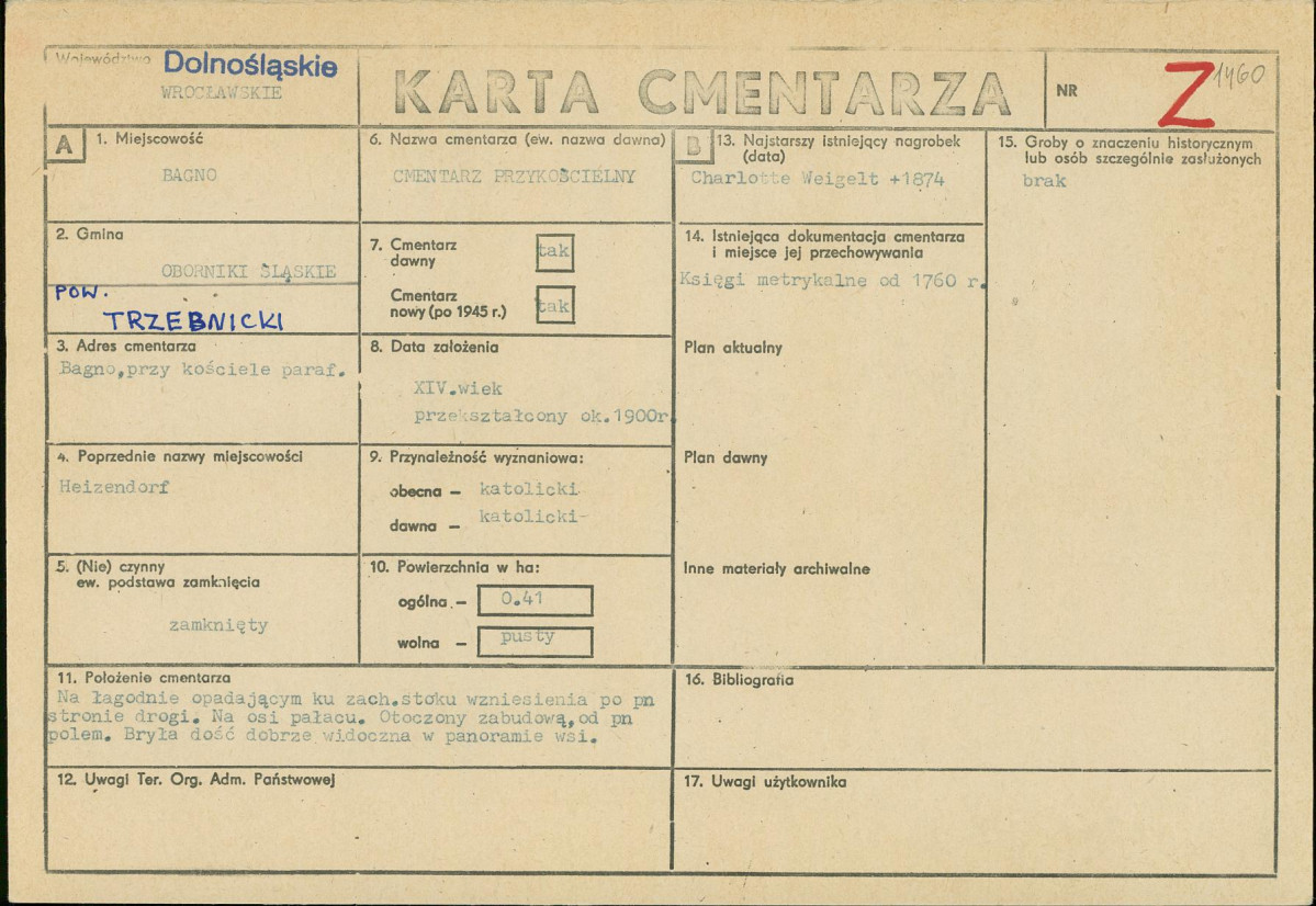 Karta cmentarza, skan nr 1
