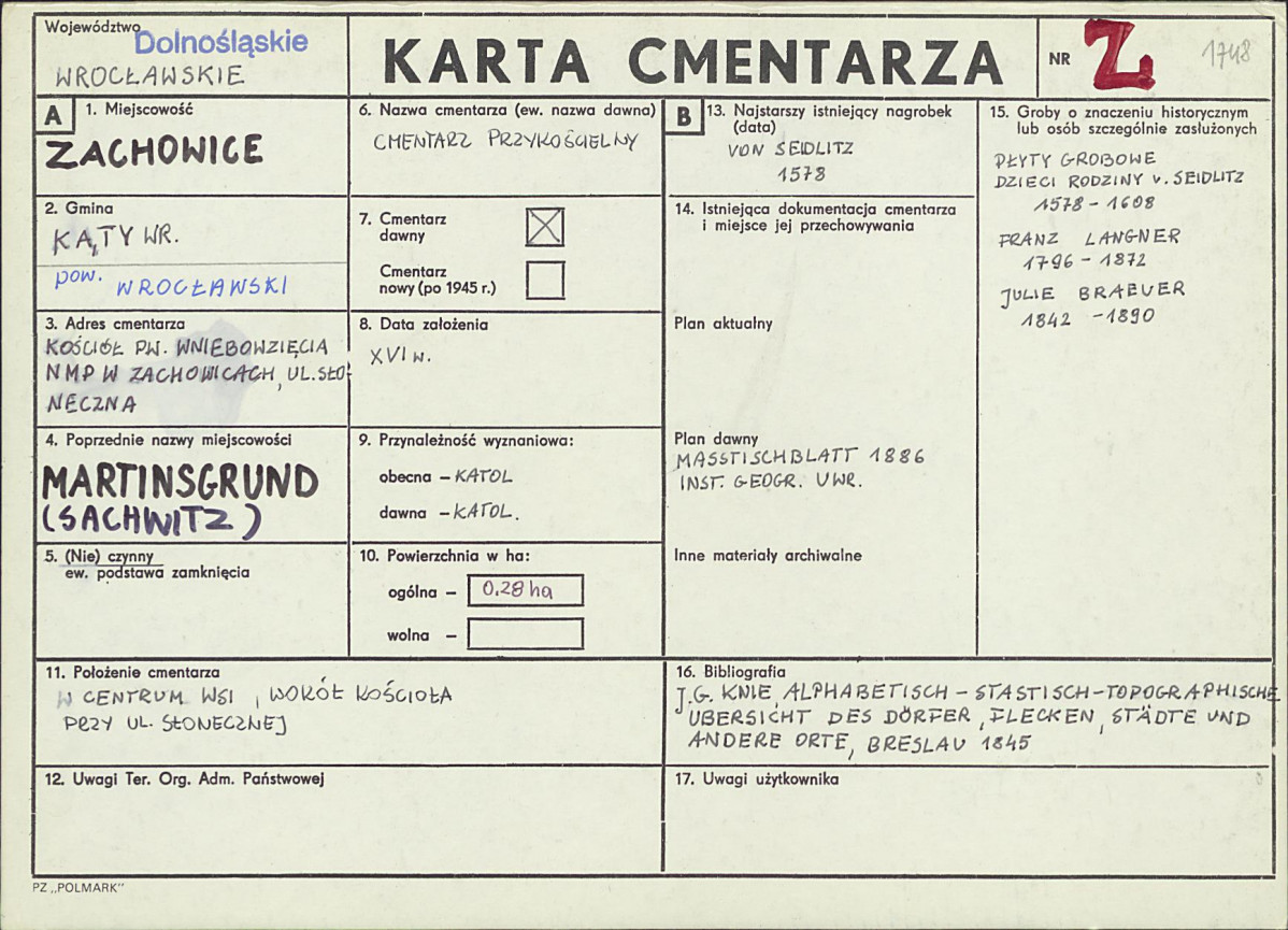 Karta cmentarza, skan nr 1