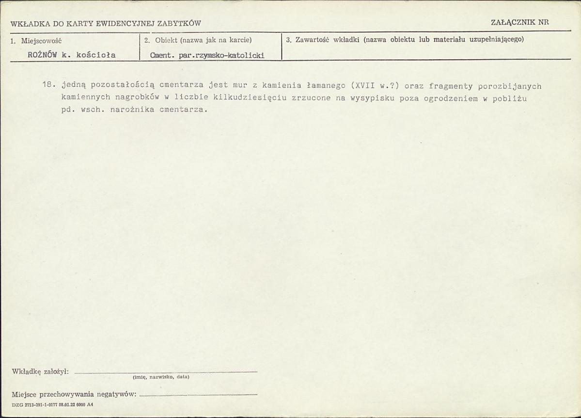 Karta cmentarza, skan nr 7