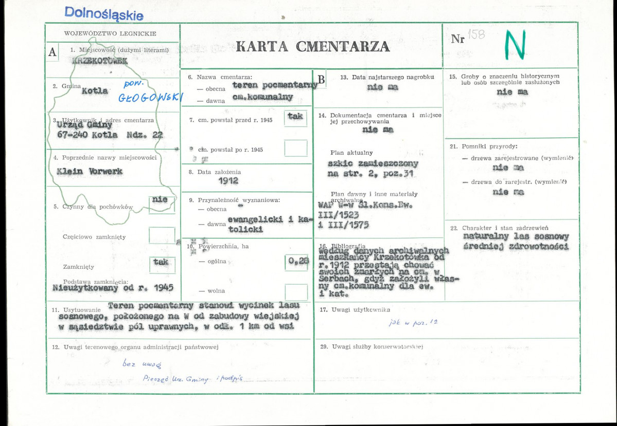 Karta cmentarza, skan nr 1