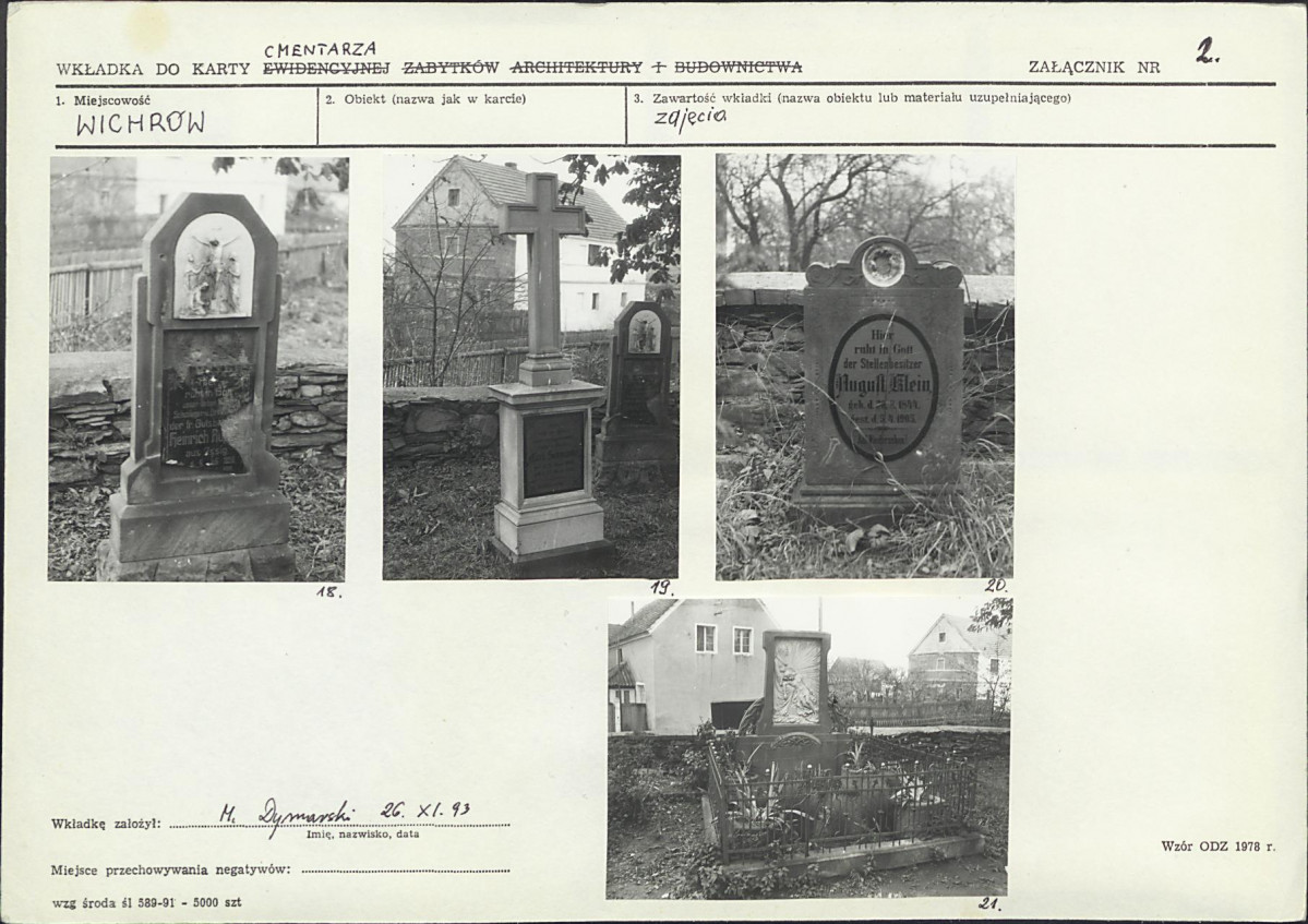 Karta cmentarza, skan nr 8