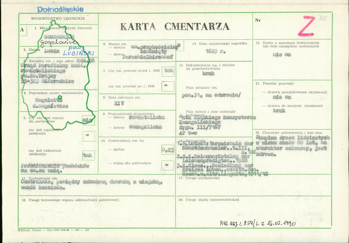 Karta cmentarza, skan nr 1