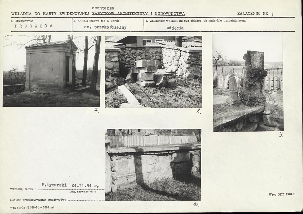 Karta cmentarza, skan nr 6