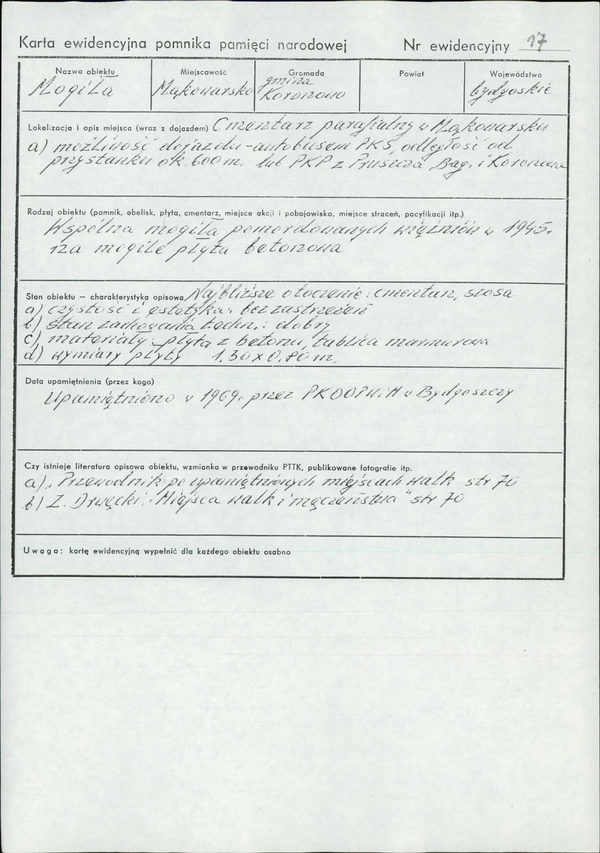 KC - Karta cmentarza, skan nr 9