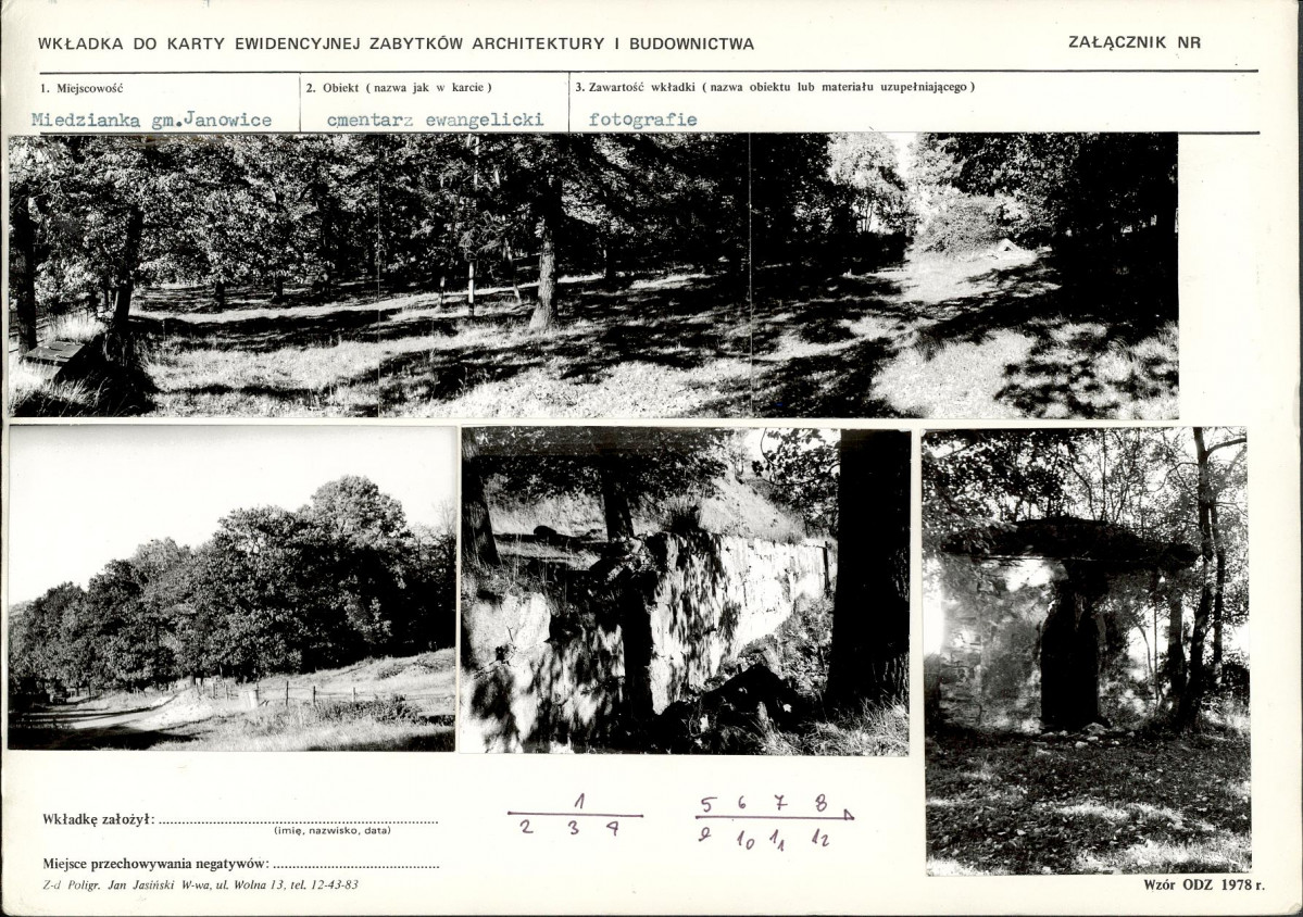 Karta cmentarza, skan nr 5