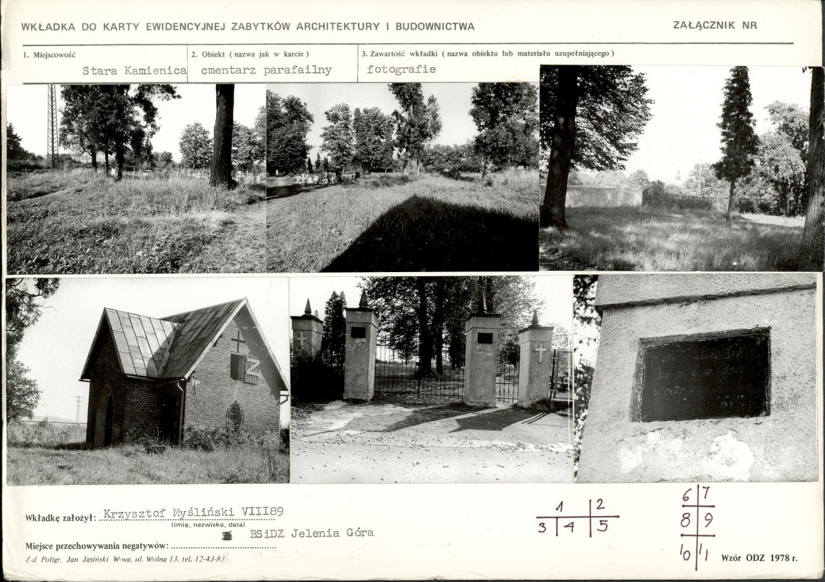 Karta cmentarza, skan nr 5