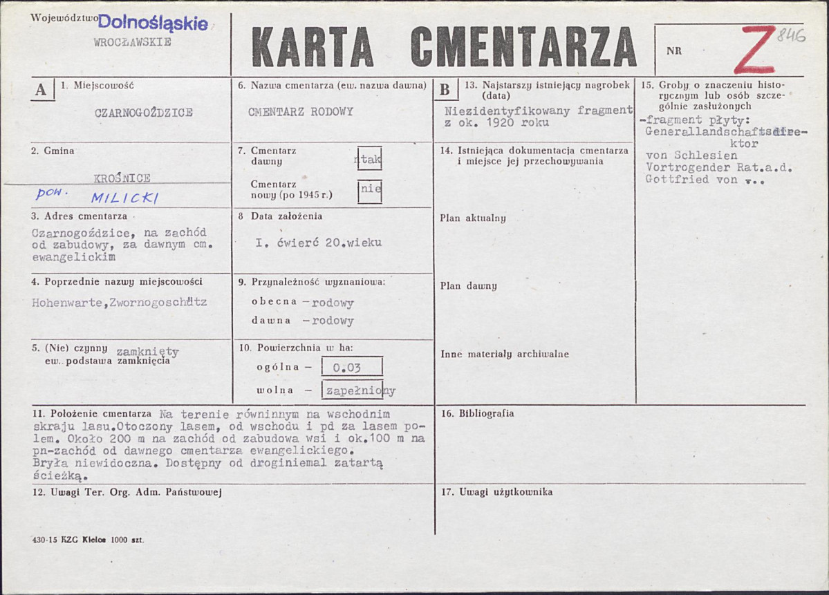 Karta cmentarza, skan nr 1