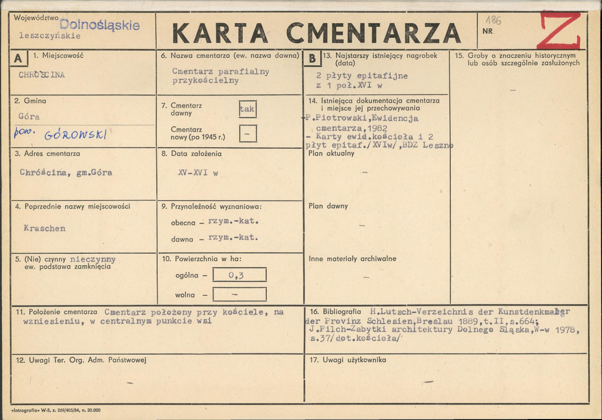 Karta cmentarza, skan nr 1