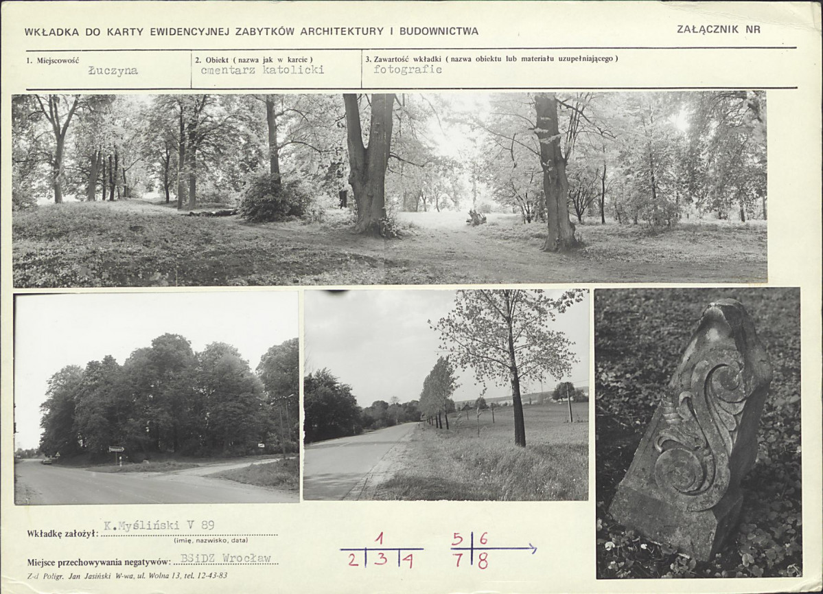 Karta cmentarza, skan nr 5