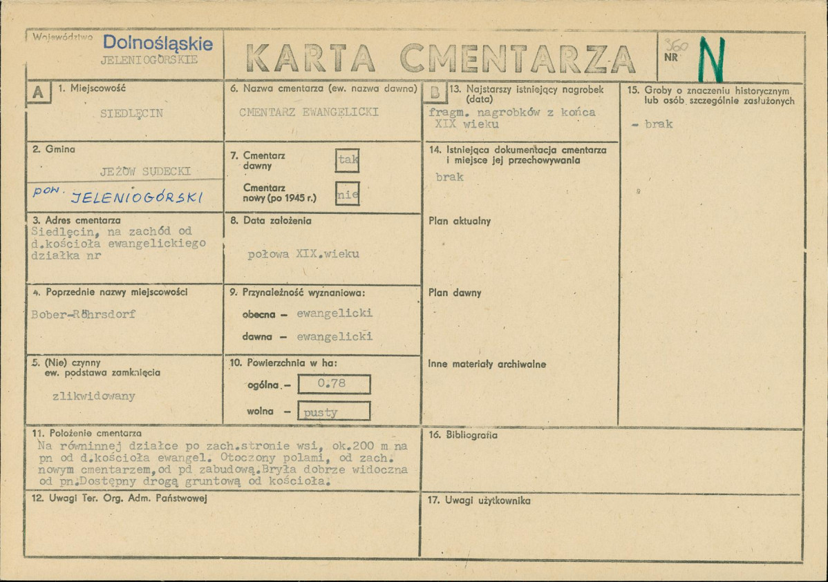 Karta cmentarza, skan nr 1