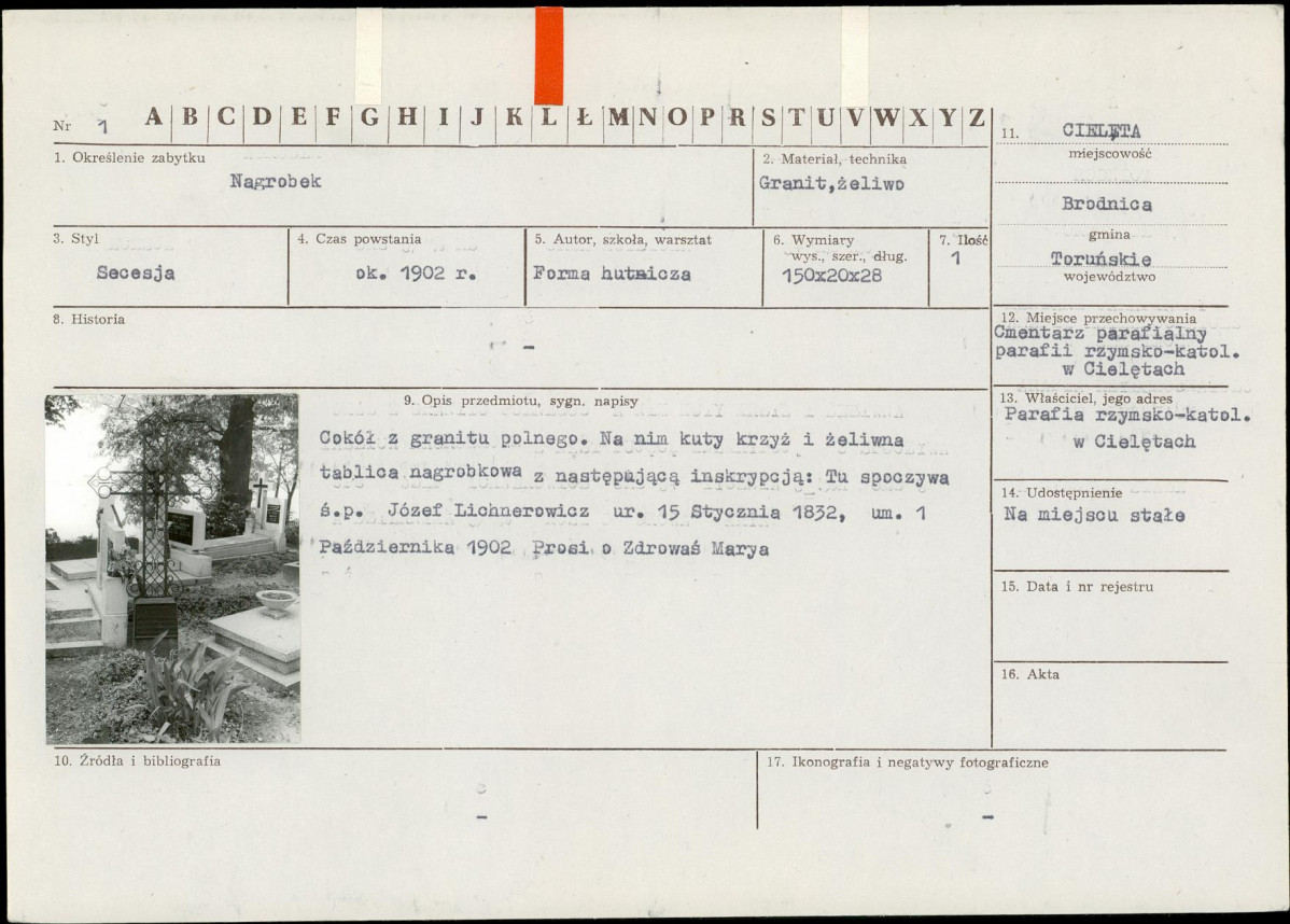 KC - Karta cmentarza, skan nr 10