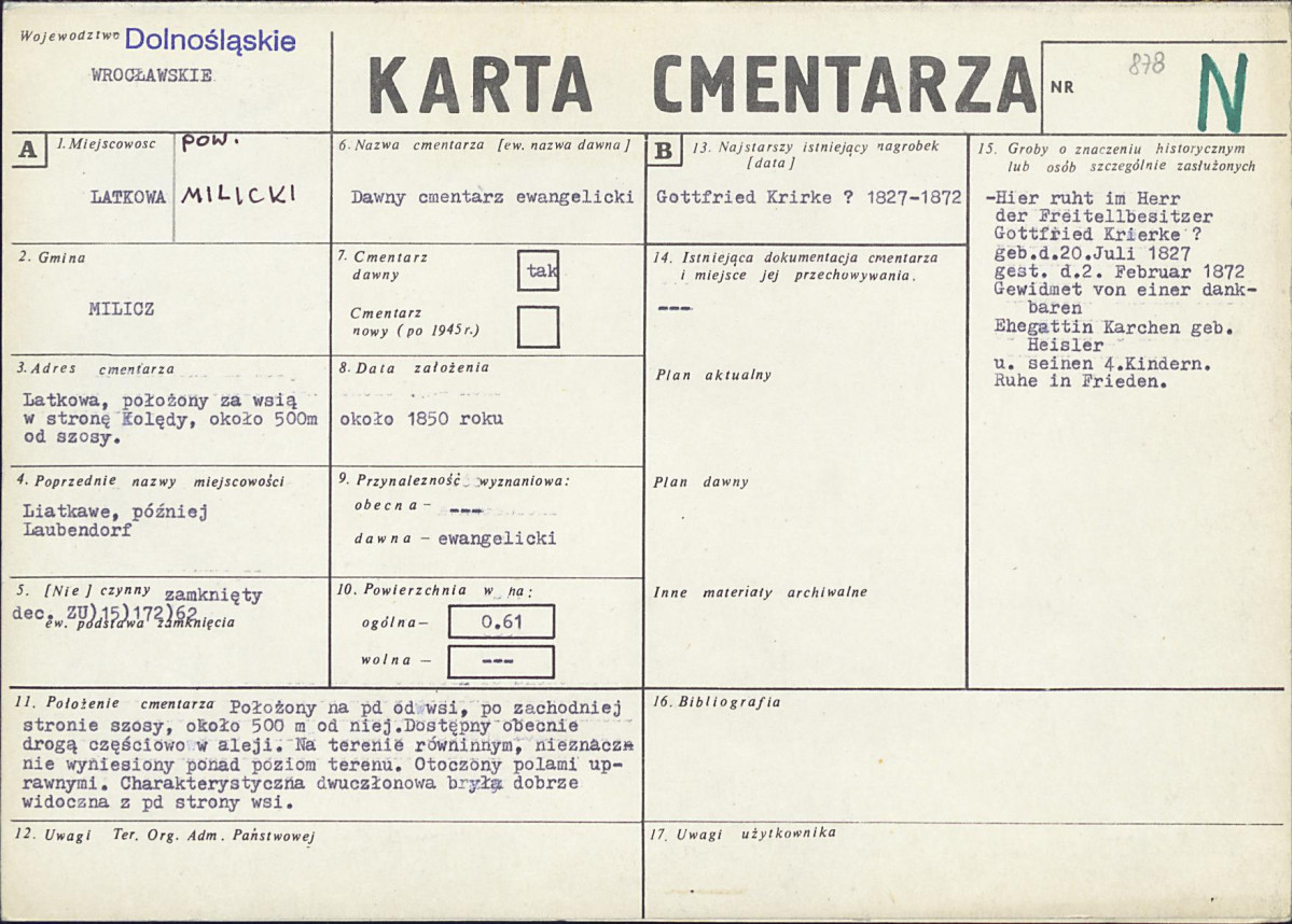 Karta cmentarza, skan nr 1